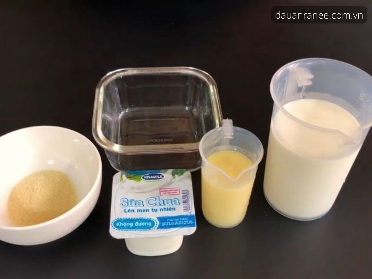 Cách làm sữa chua uống sánh mịn