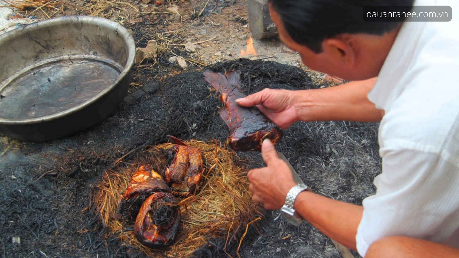 Cá nướng úp chậu – Đặc sản Nam Định